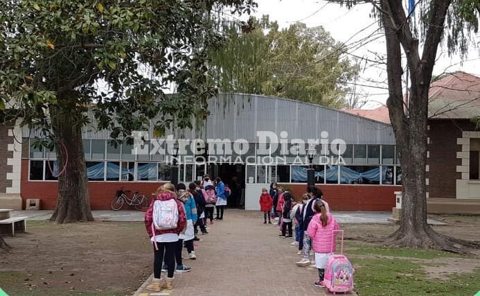 Volvieron las clases presenciales en la Esc. 6196