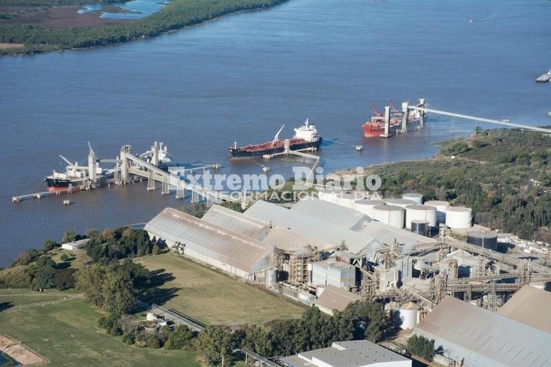 Imagen de Louis Dreyfus Company carga buque N&deg; 5.000 en su complejo portuario General Lagos