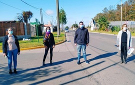Imagen de Personal del CIC, SAMCo y Desarrollo Social, recorrieron barrios para potenciar el plan de vacunaci&oacute;n Covid-19.