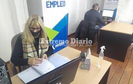 Gabriela Carfagno y Gabriel Romero en el nuevo local de Belgrano al 500