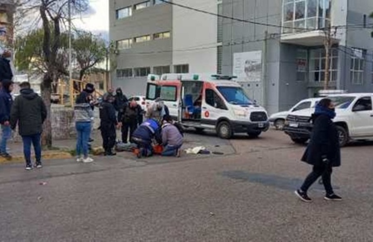 El choque fue en Colón y Acevedo