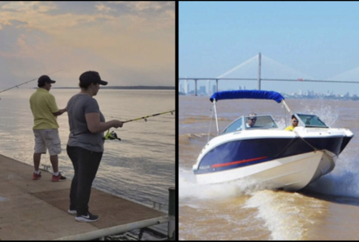 Imagen de Se habilitó la Pesca deportiva, recreativa y la actividad náutica en Santa Fe.