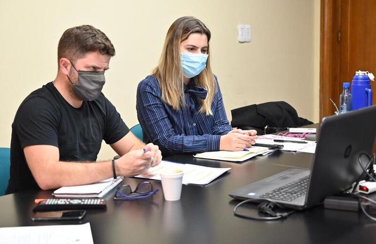 Reuni&oacute;n de Diputados y Diputadas con funcionarios del Servicio Penitenciario tras la fuga de presos en Pi&ntilde;ero