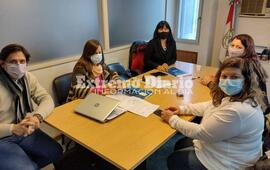 Stangoni en la Secretaria de Ni&ntilde;ez provincial