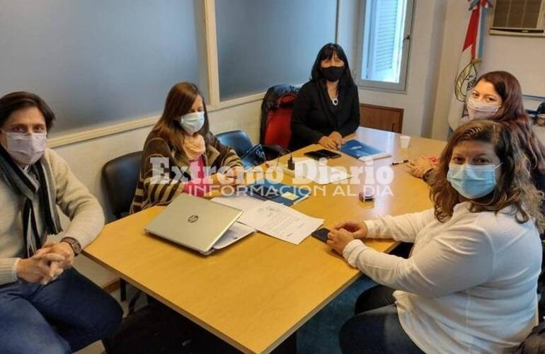 Stangoni en la Secretaria de Ni&ntilde;ez provincial