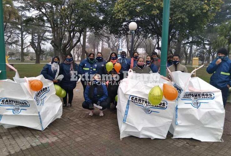 Jornada en Plaza 9 de Julio