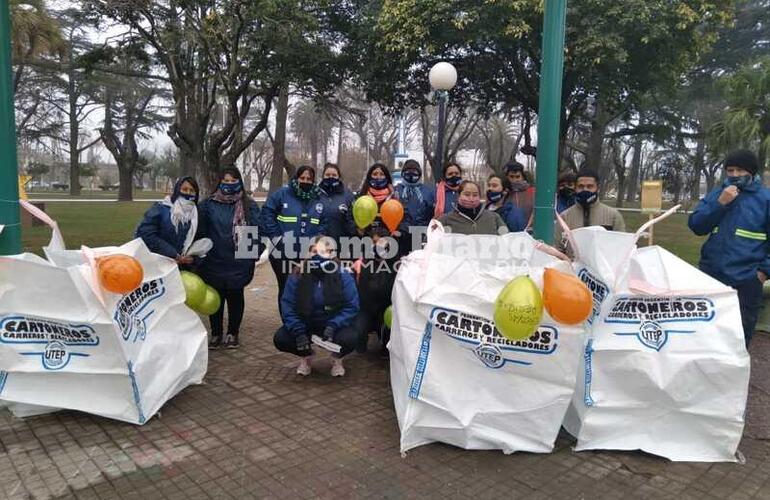 Jornada en Plaza 9 de Julio