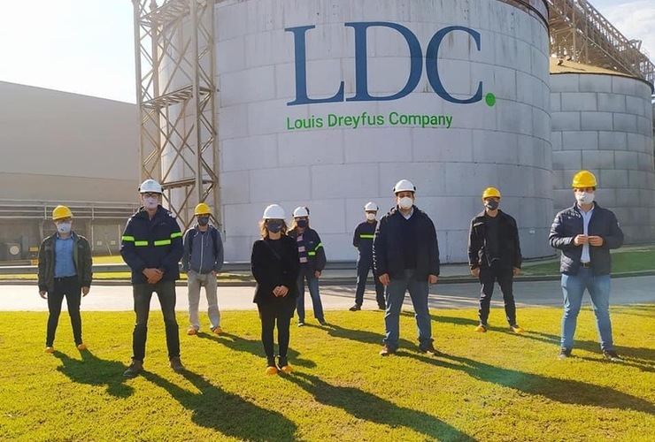 Imagen de TecnoLagos y Polo Educativo: recorrida por industrias del Cordón Sur. Hoy la planta Louis Dreyfus Company.