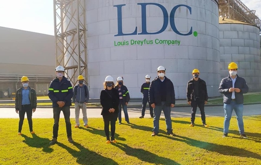 Imagen de TecnoLagos y Polo Educativo: recorrida por industrias del Cord&oacute;n Sur. Hoy la planta Louis Dreyfus Company.