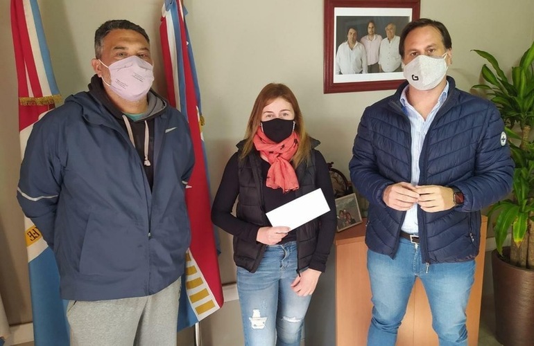 Imagen de Tras gesti&oacute;n de la Comuna, el Club Deportivo Infantil �San Jos&eacute;�, recibi&oacute; aporte provincial de 70 mil pesos.