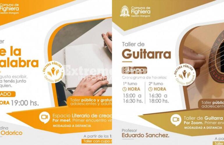 Taller de guitarra y de la palabra
