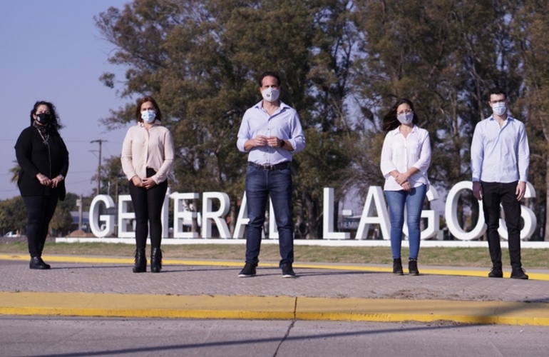 Imagen de Esteban Ferri y su equipo de trabajo, presentaron su lista para una nueva reelección.