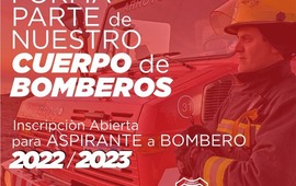Imagen de Inscripci&oacute;n Abierta  para Aspirante a Bomberos 2022  / 2023
