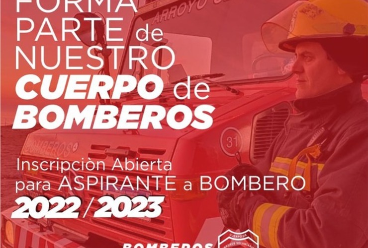 Imagen de Inscripción Abierta  para Aspirante a Bomberos 2022  / 2023