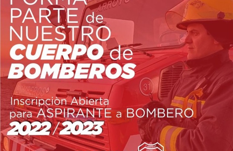 Imagen de Inscripción Abierta  para Aspirante a Bomberos 2022  / 2023