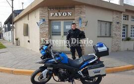 Se trata de una moto marca Corven Touring 250 c.c.
