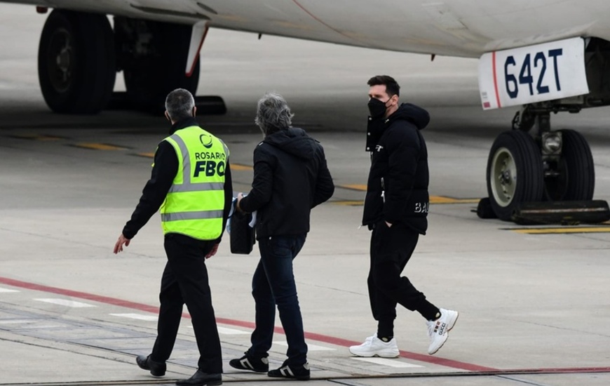Imagen de Viaje rel&aacute;mpago de Messi a Buenos Aires para un tr&aacute;mite antes de sus vacaciones