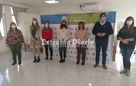 Stangoni recibi&oacute; a la Directora Patricia Virgilio