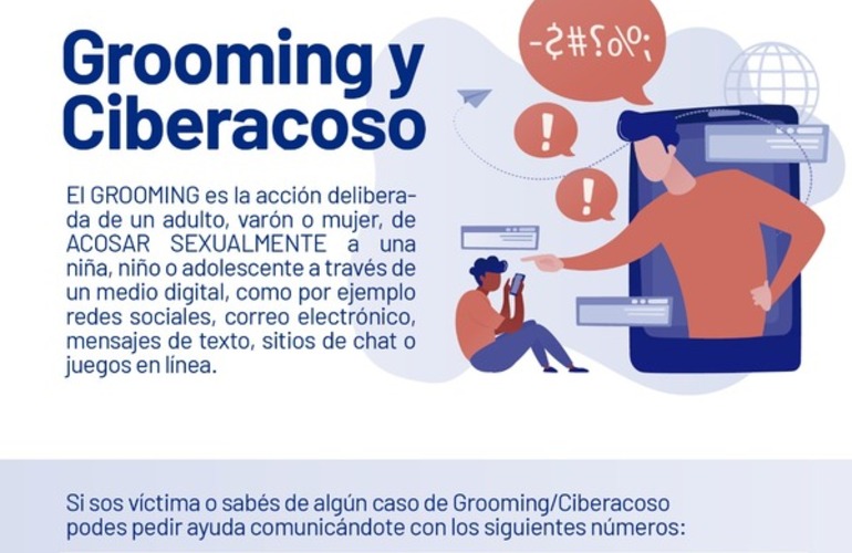 Imagen de Área de Salud Mental: Grooming y Ciberacoso