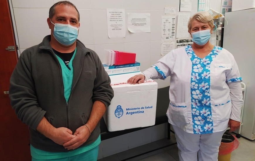 Imagen de Covid-19: nuevo arribo de vacunas al CIC. Son 300 dosis de Sinopharm.