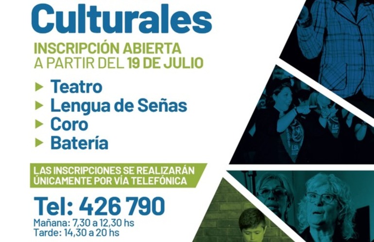 Imagen de Abierta la inscripci&oacute;n a distintos talleres