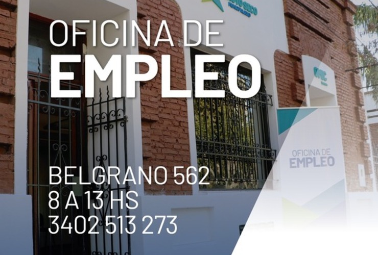 Imagen de Oficina de Empleo: Acércate y recibí asesoramiento