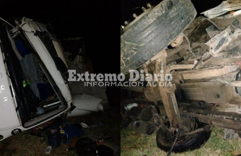 El camionero sali&oacute; ileso. Trabaj&oacute; en el lugar, personal de subcomisaria 11&deg;.