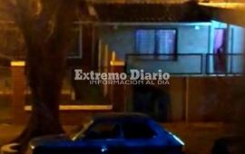 Una de las im&aacute;genes registradas por el vecino durante la noche del s&aacute;bado.