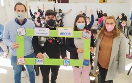 Imagen de Se lleg&oacute; a 4.000 vacunas, entre primeras y segundas dosis.