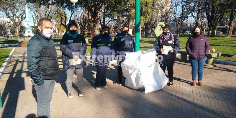 La jornada se realiz&oacute; en la Plaza 9 de Julio