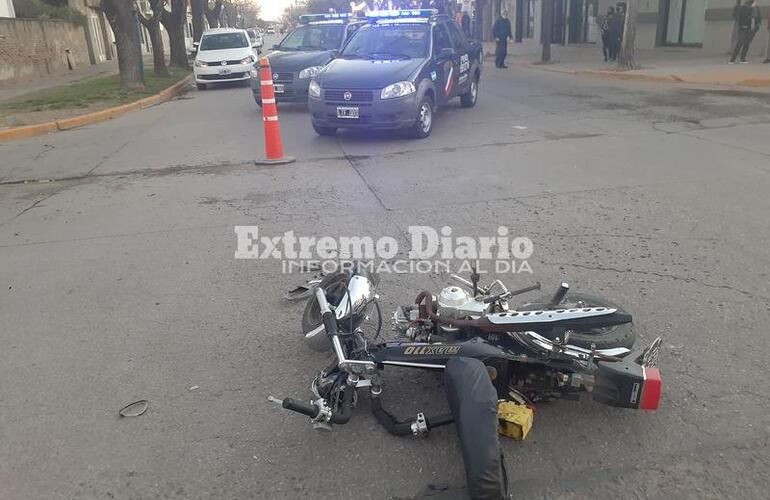 Imagen de Accidente en Juan B. Justo y Belgrano
