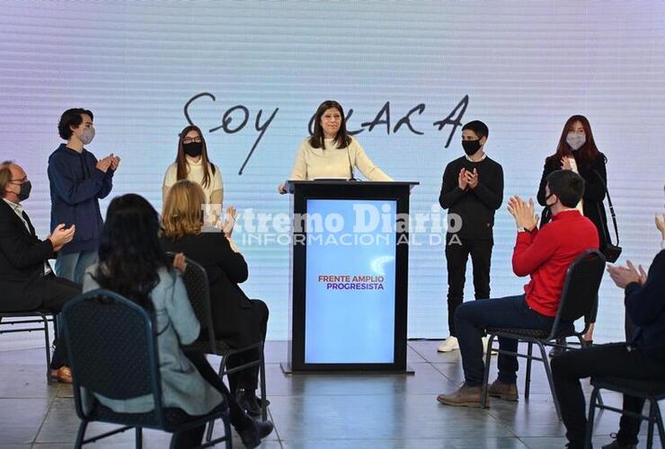 Imagen de Clara García: "En Santa Fe, el proyecto de desarrollo con inclusión, lleva el nombre del Frente Progresista"
