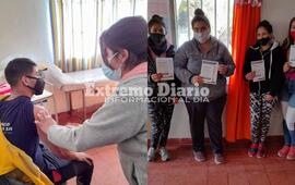 Se aplicaron primeras dosis a mayores de 18 a&ntilde;os.