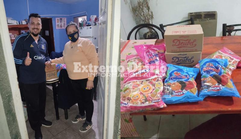 Donaron golosinas al comedor Peque&ntilde;os Gigantes