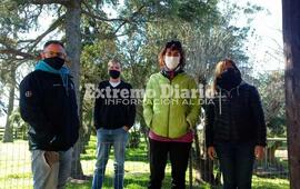 Personal de INTA visit&oacute; a los productores.