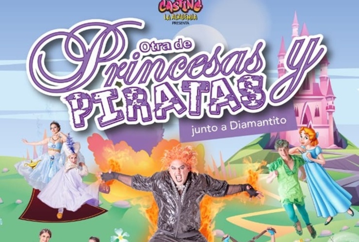 Imagen de "Otra de princesas y piratas" llegan con su mágico Show