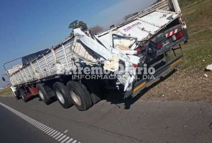 Accidente solo con daños materiales.