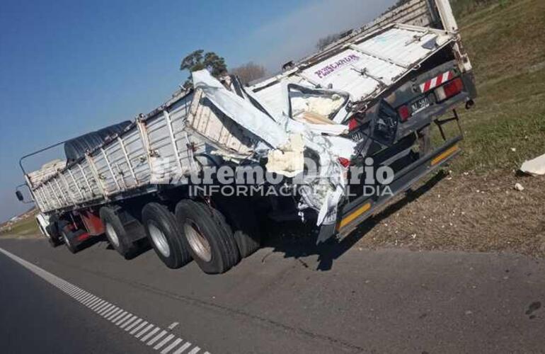 Accidente solo con daños materiales.