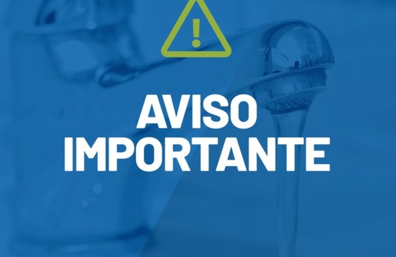 Imagen de Aviso importante sobre el servicio de agua