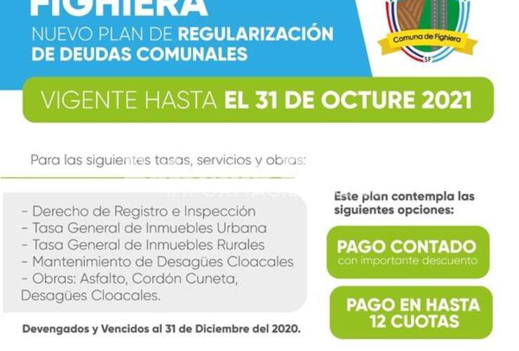 El plan se encuentra vigente hasta el 31 de octubre del presente año.