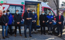 Imagen de El hospital Anselmo Gamen sum&oacute; una ambulancia de alta complejidad