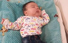La foto del chiquito enviada por su mam&aacute; a nuestra redacci&oacute;n.