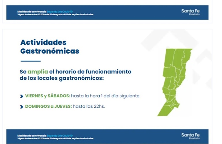 Imagen de Los bares de la provincia podrán abrir hasta la 1 los viernes y los sábados