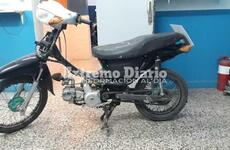Motocicleta marca Guerrero 110 cc sin dominio ostensible.