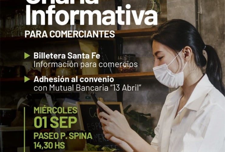 Imagen de Charla informativa para comerciantes