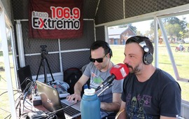 Imagen de Gran jornada de radio en vivo en el Paseo Pedro Spina