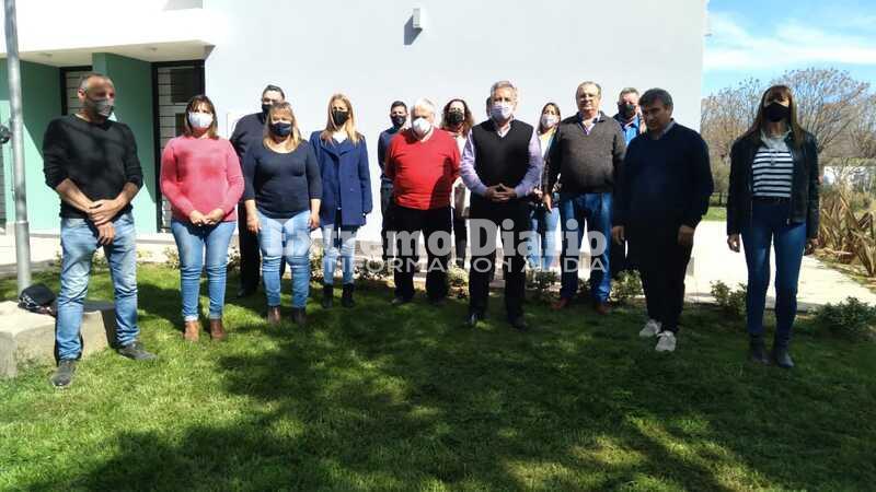 Lewandowski y referentes del departamento Constituci&oacute;n