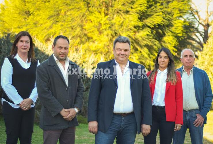 Gustavo Careaga y su equipo.