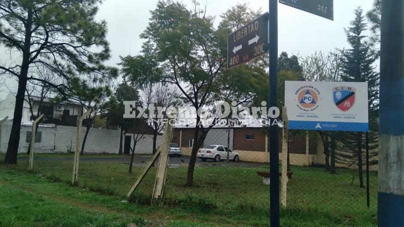 El hecho ocurri&oacute; a pocos metros de la base de GUM y Protecci&oacute;n Civil