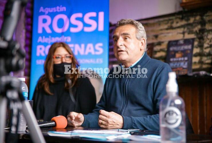 Imagen de Agustín Rossi presentó sus propuestas en Arroyo Seco